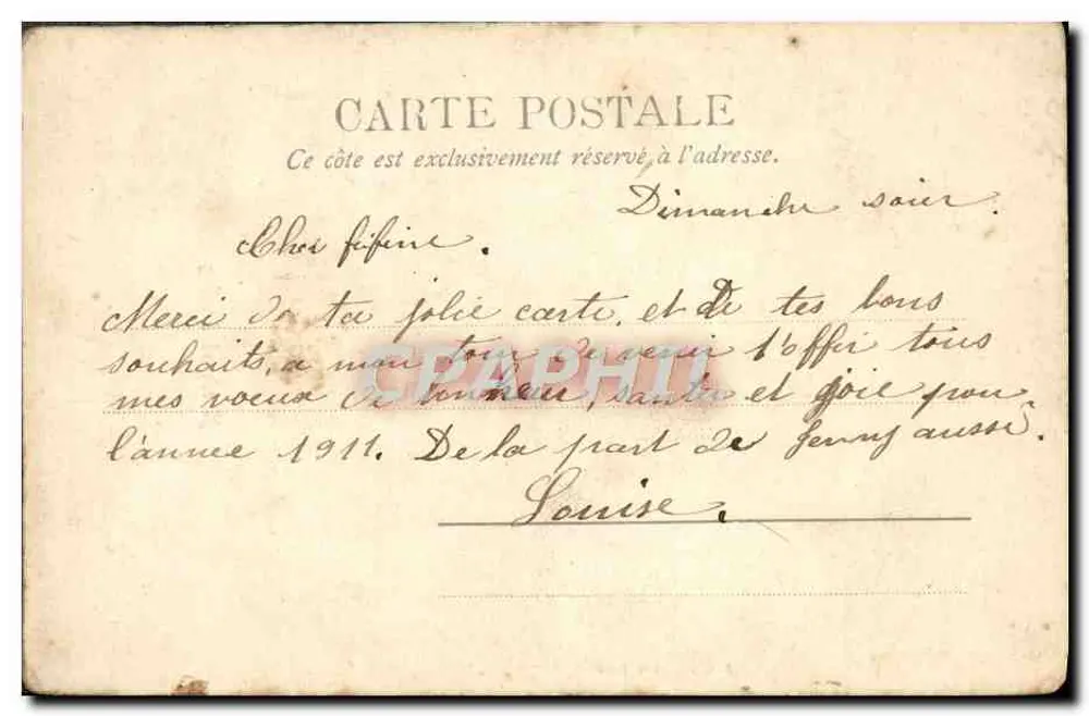 Venditore di abiti — Parigi — K. P. Collieux, Parigi - Verso