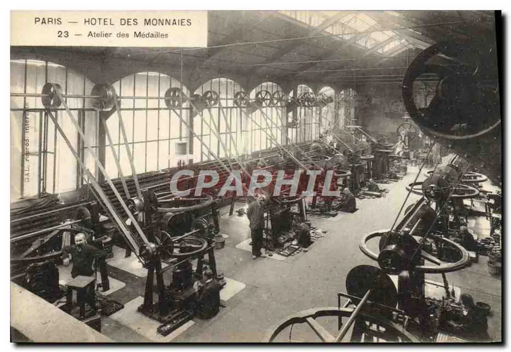 Paris — Hotel der Münzen — Medaille-Werkstatt — DAL, n°23 - Vorderseite