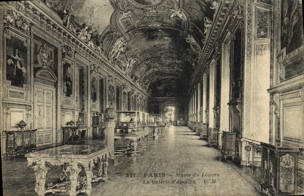 Paris — Louvre-Museum — Die Galerie Apollon — C. M. n°311 - Vorderseite