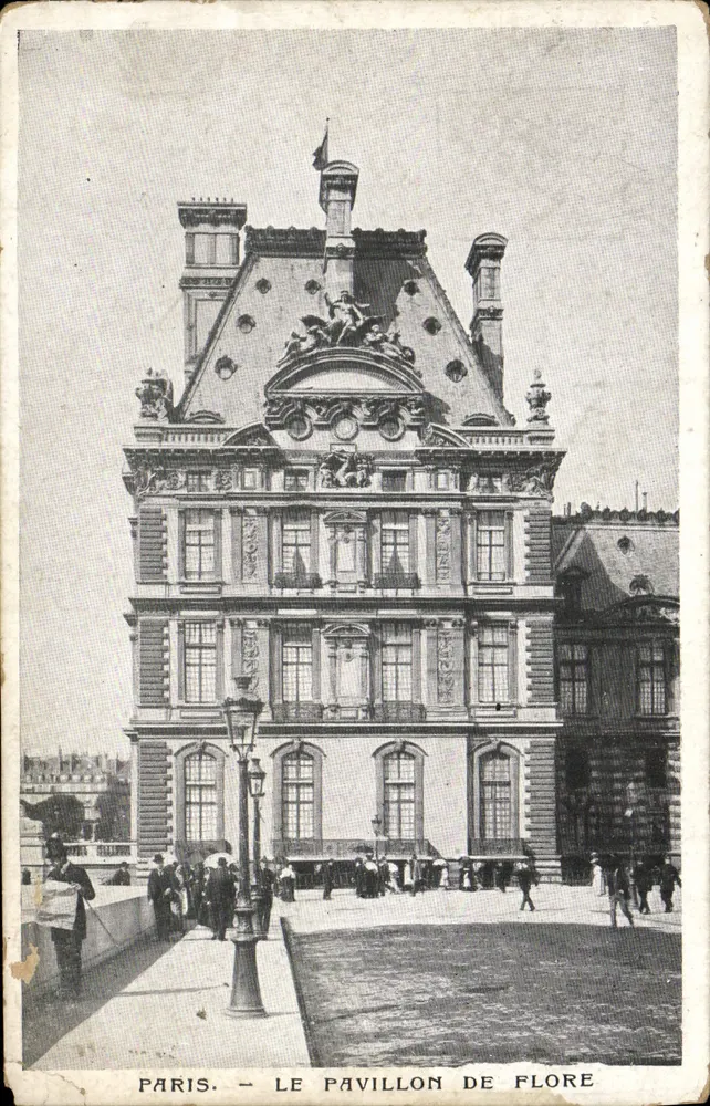Paris — Le Pavillon de Flore — éditeur non visible - Frente