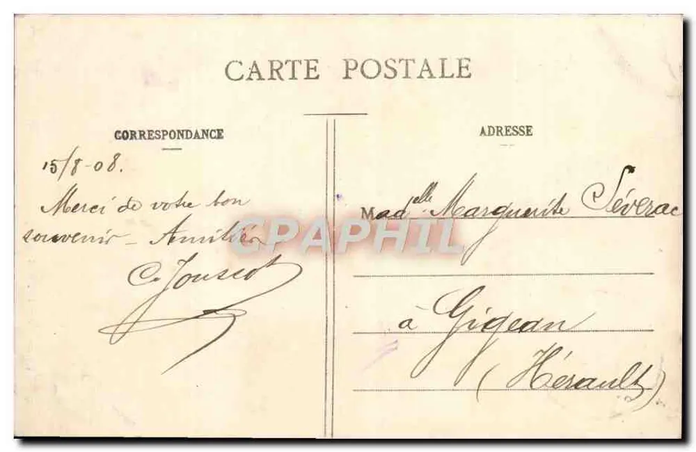 Paris - Basílica de Santa Clotilde — editor anônimo, n° 83 - Verso