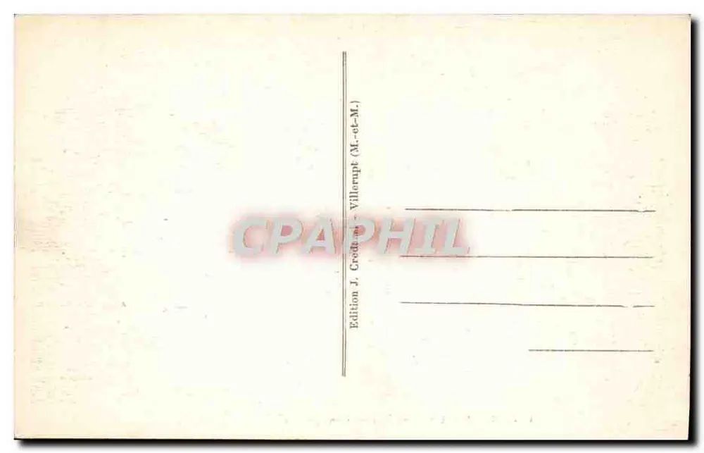 Villerupt (M.-et-M.) — Groupe Scolaire R. Poincaré - Rückseite