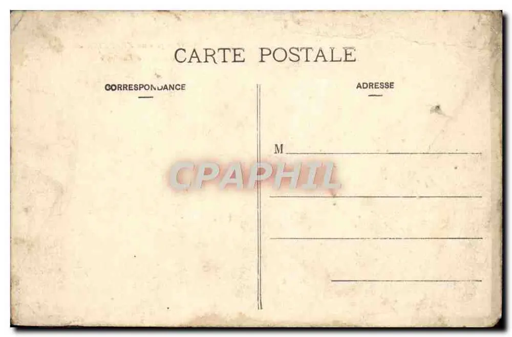 Landung eines deutschen ZEPPELIN — Landungsszene in Lunéville — Verlag E. Bastieu, Lunéville - Rückseite