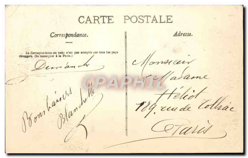 Verdun - A Biblioteca Municipal — Editor: Chidoy & Bérelin, em Verdun - Verso