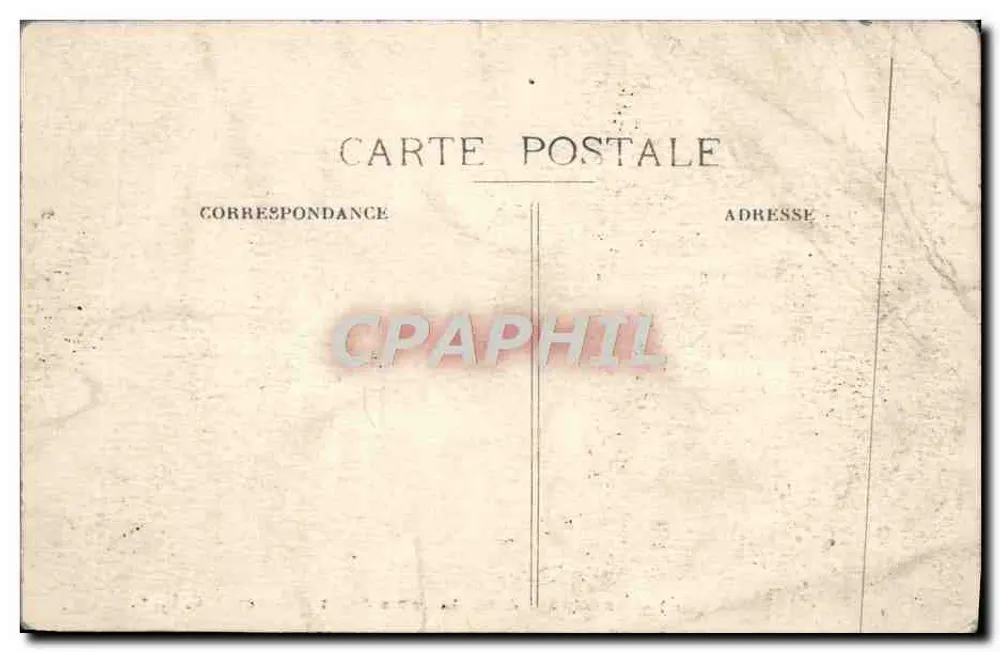 Dole (Jura) — La Grande Allée du Cours Saint-Maurice — C.L., B. - Rückseite