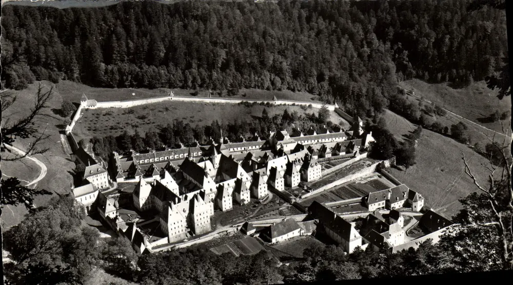 Monastère de la Grande Chartreuse — Vue prise du Nord-Ouest — Les Éditions d'Art, Paris 15 rue Martel - Vorderseite