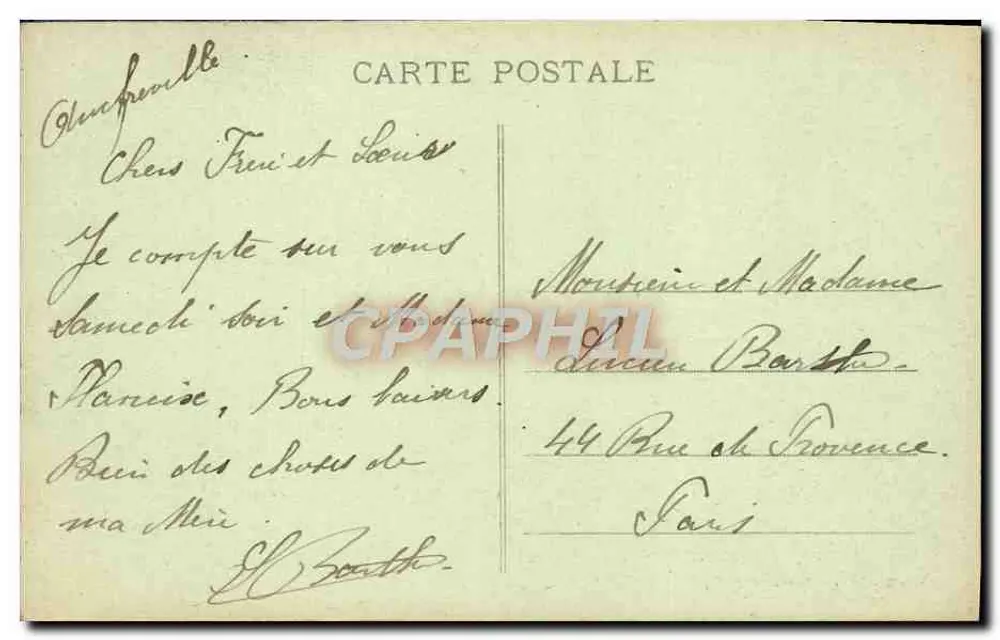 POSES (Eure) - Margens do Sena (4) — Foto Ed Lavergne, Vernon - Verso