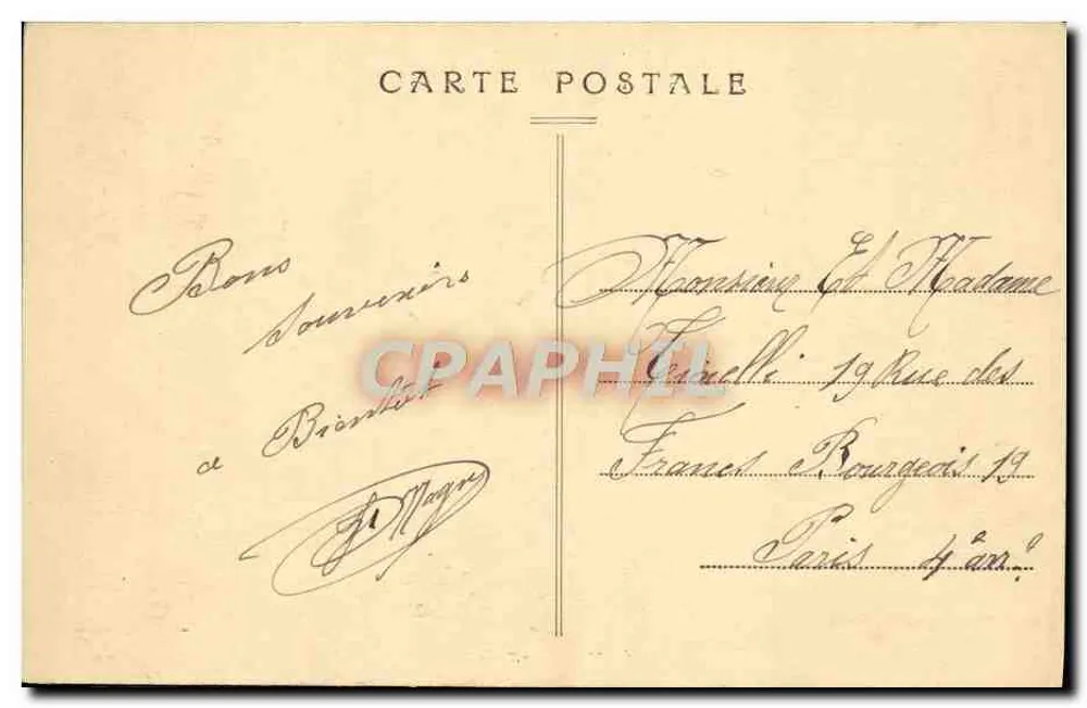Gorges da Dordogne — Ponte do Chambon — La Corrèze Illustrée, n°33 - Verso