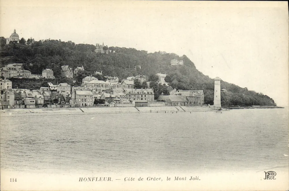 Honfleur — Côte de Grâce, o Mont Joli - Frente