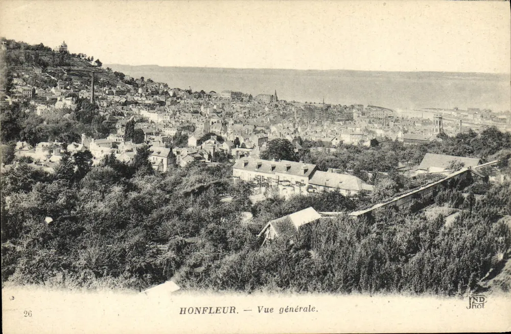 Honfleur — Vista geral. — NDJhot, n°26 - Frente