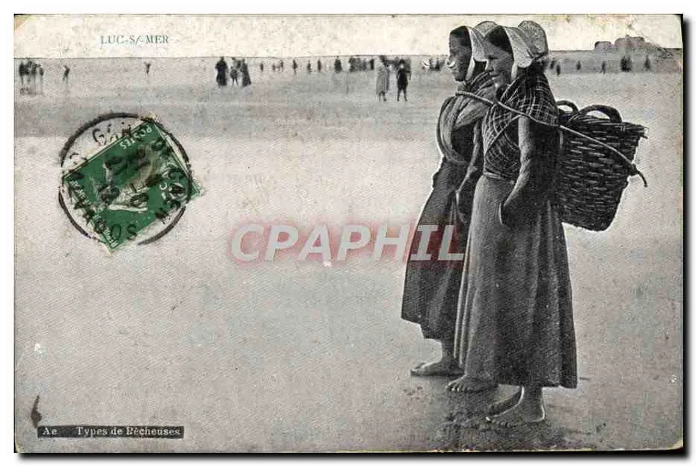 Luc-Saint-Mer — Tipos de Béchouses — editor A. C. (n° 148) - Frente
