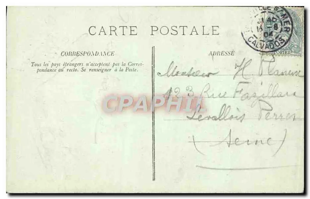 TROUVILLE — As Pontas — LL. — editor LL, n°32 - Verso