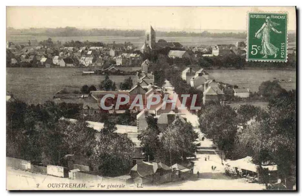 Ouistreham — Ogólny widok — LL - Awers