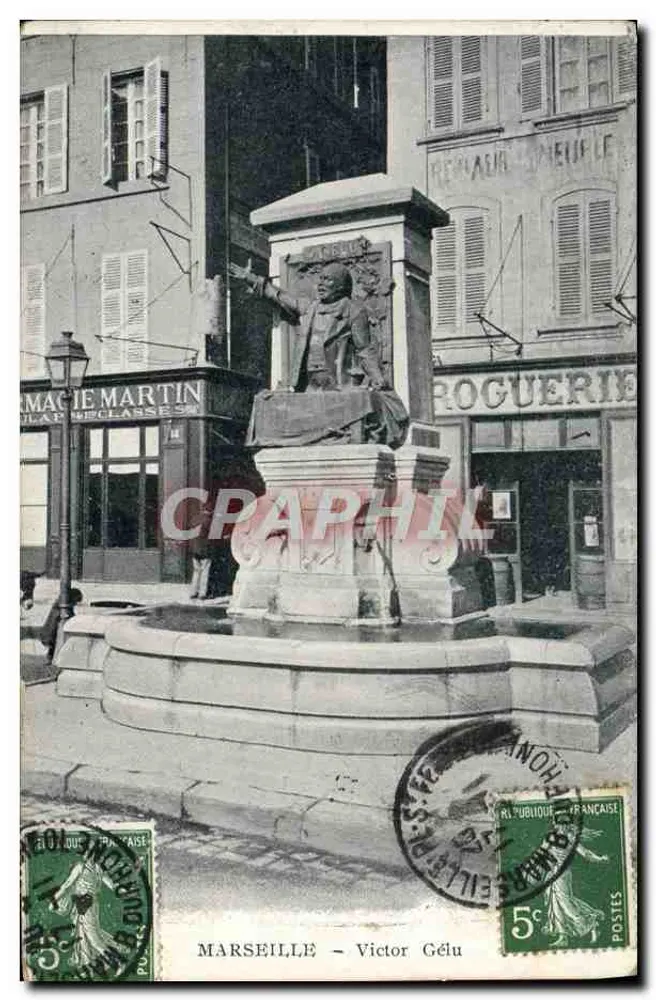 MARSEILLE — Victor Gélu — Verlag nicht sichtbar, Seriennummer nicht lesbar - Vorderseite