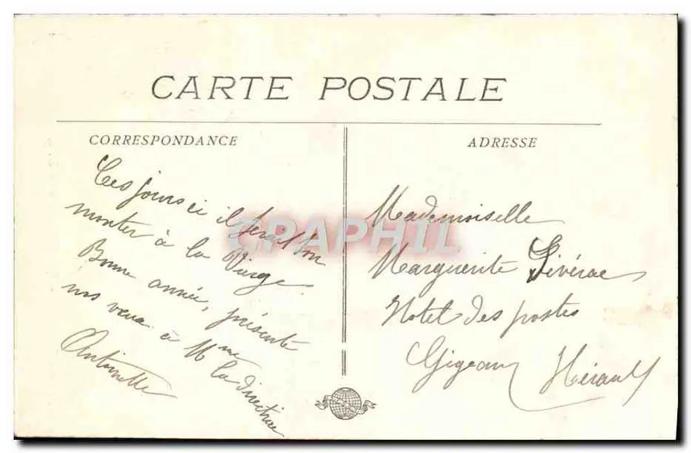 Marseille — Die Aufzüge der Notre-Dame de la Garde - Rückseite