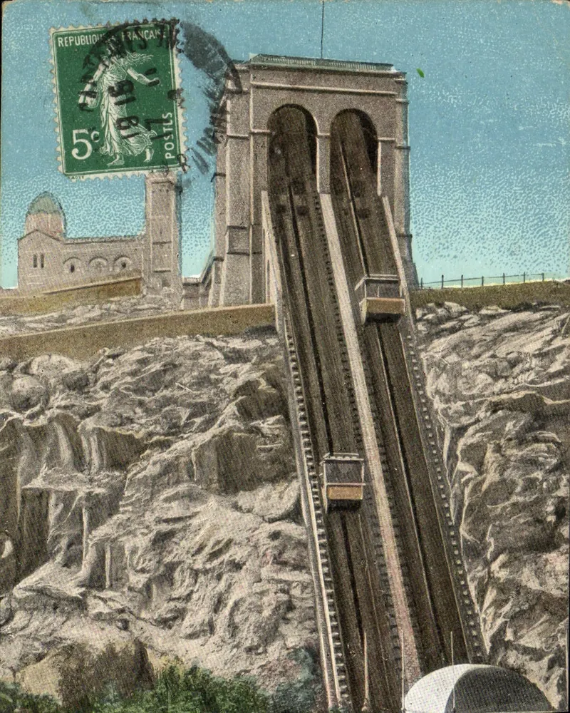 Funicular der Gorges du Tarn — Berg — Verleger nicht sichtbar - Vorderseite