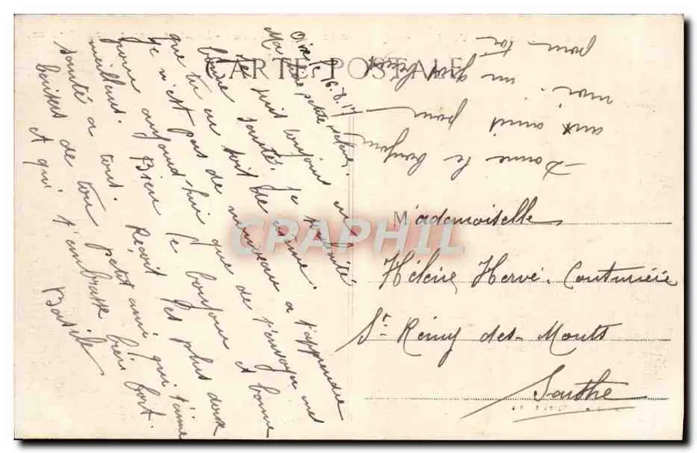 Vizinhança de AIX-EN-PROVENCE - Aqueduto de Roquefavour - alt. 83 m. ; comp. 393 m. - Verso