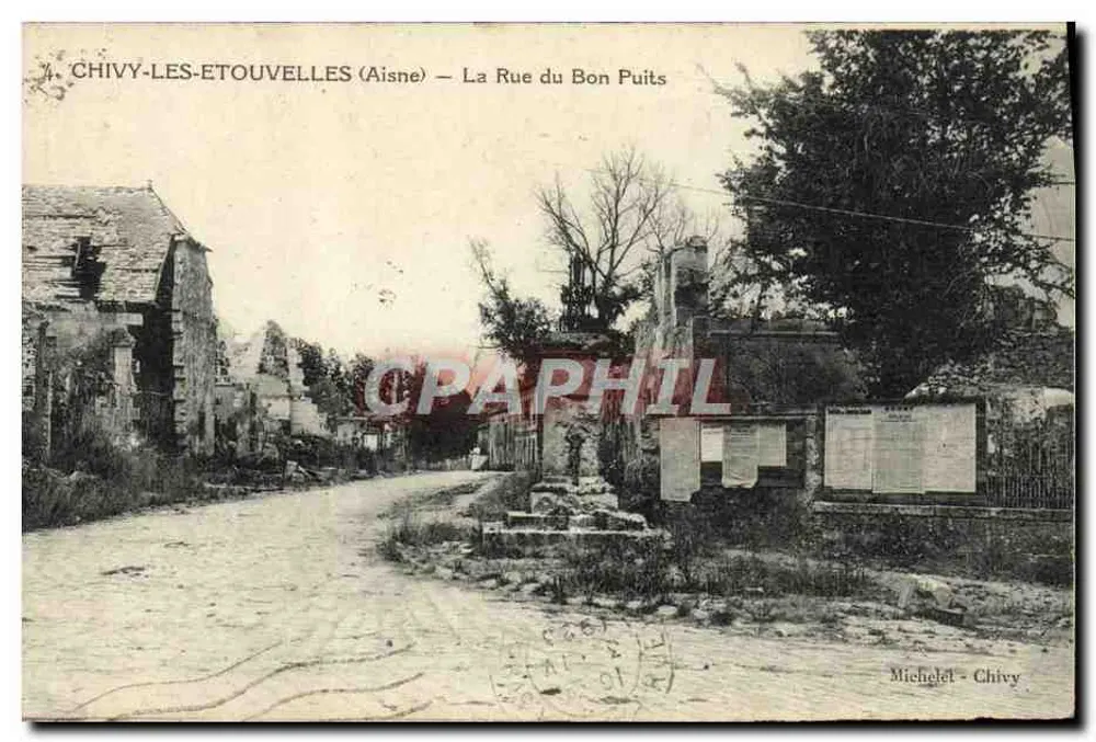 Chivy-les-Etouvelles (Aisne) — Die Straße des Guten Brunnens — Michèle - Chivy - Vorderseite