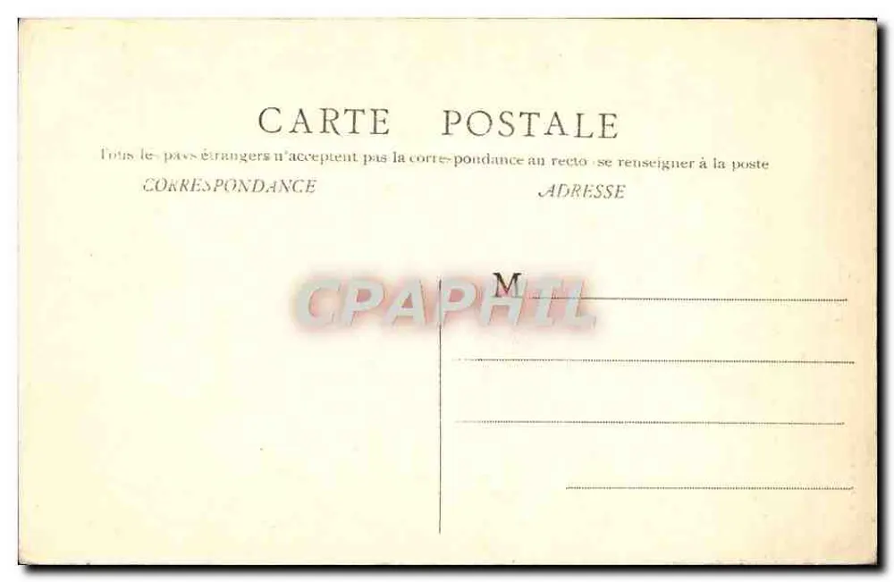 Femme en costume traditionnel — portrait — B. F. CHALON S SAONE - Verso