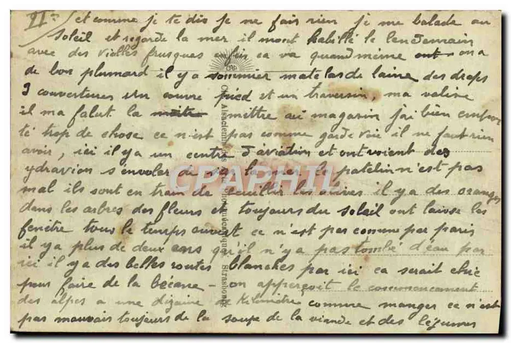 Antibes - Der Fort Carré und die Kasernen Gazon — CAP, n°21 - Rückseite