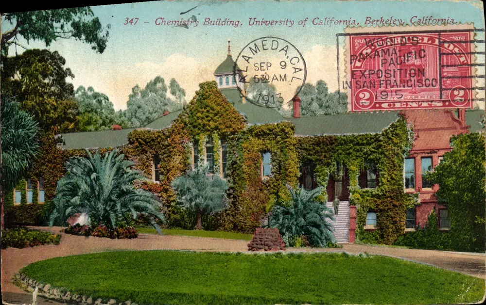 Chemiegebäude — University of California, Berkeley — Verlag Edward H. Mitchell - Vorderseite