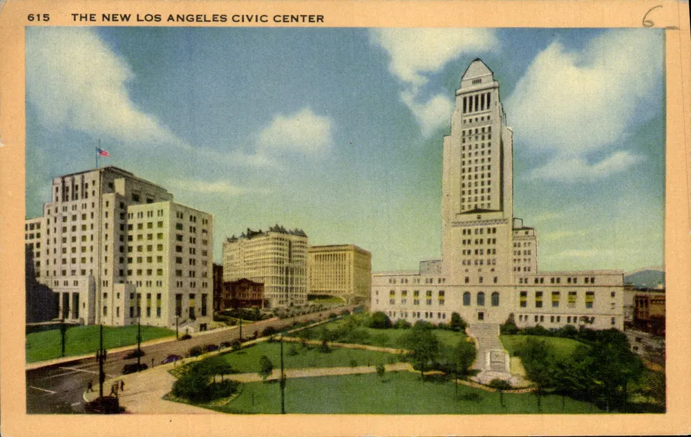 O Novo Centro Cité de Los Angeles — editor não visível, n° de série 615 - Frente