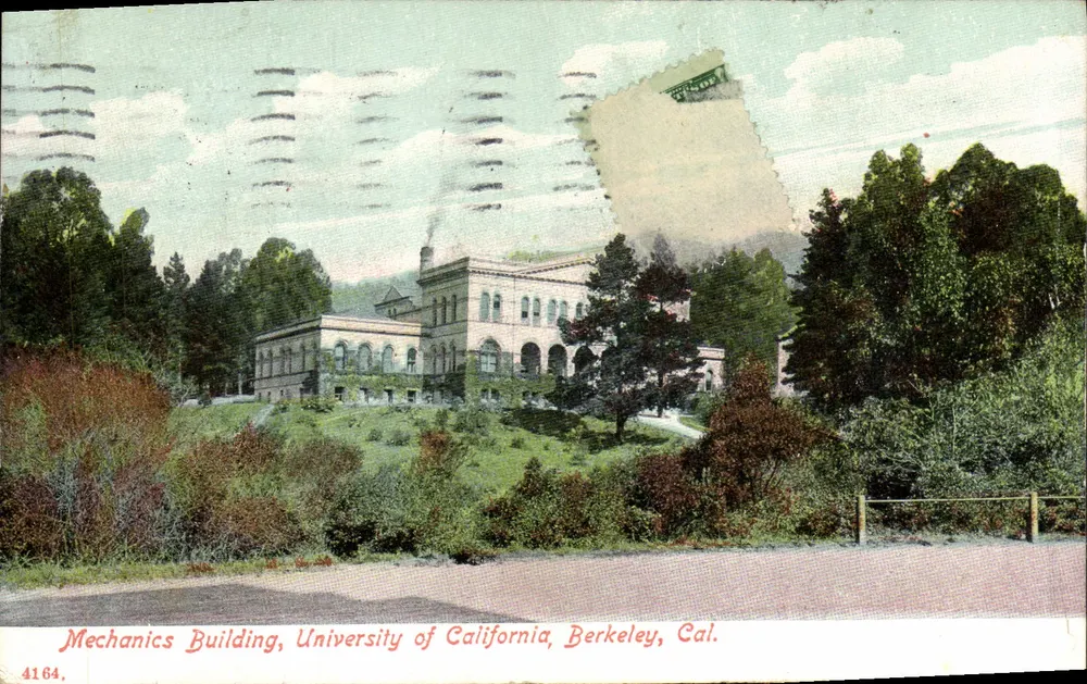 Mechanics Building, University of California, Berkeley, Kalifornien — Serie 4164 — Paul C. Koenber Co. - Vorderseite