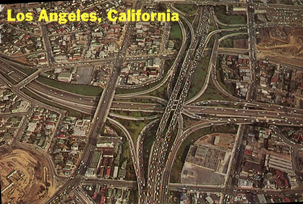 Los Angeles, Califórnia — Interchange — Dexter Press, Inc. n° 53218-8 - Frente