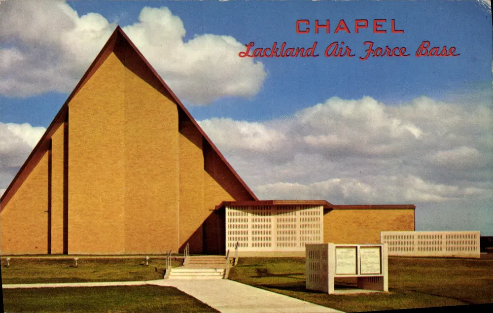 Kapelle — Lackland Air Force Base — Weiner-Krane Co. n° SA-21-A - Vorderseite