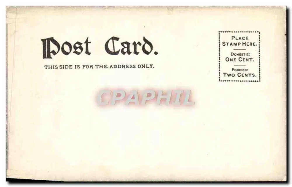 Anaconda — Viste della città — cartolina postale - Verso