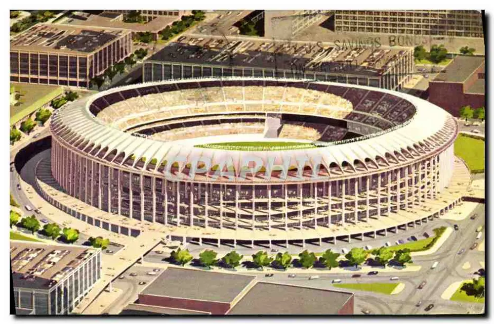 Stade Busch Memorial — St. Louis — ST. LOUIS CO. POSTCARD CO. - Voorkant