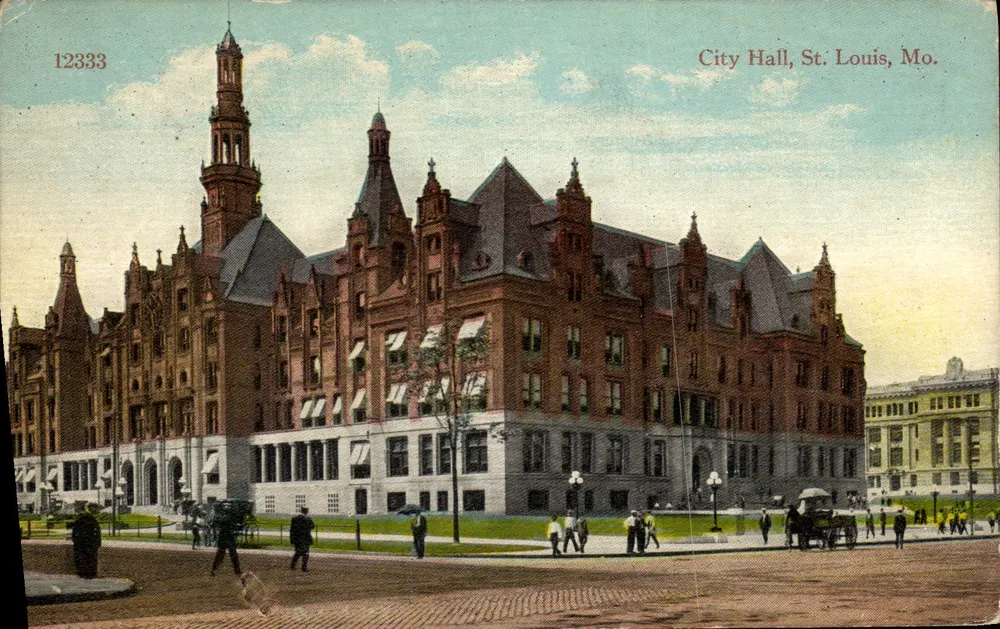 Urząd Miasta, St. Louis, Mo. — wydawca S. C. (numer 12333) - Awers