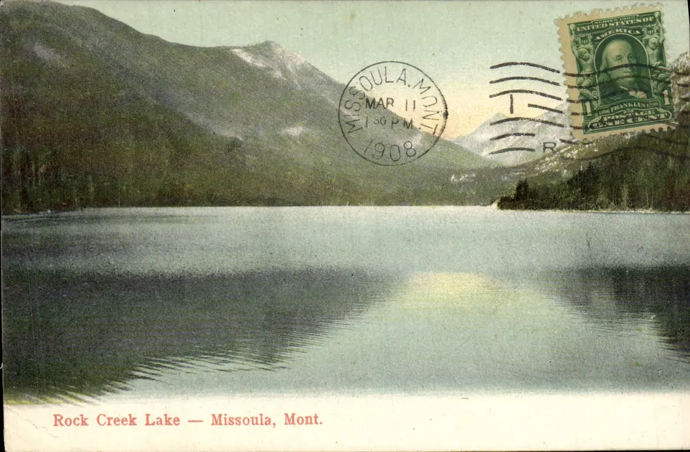 Rock Creek Lake — Missoula, Mont. - Vorderseite