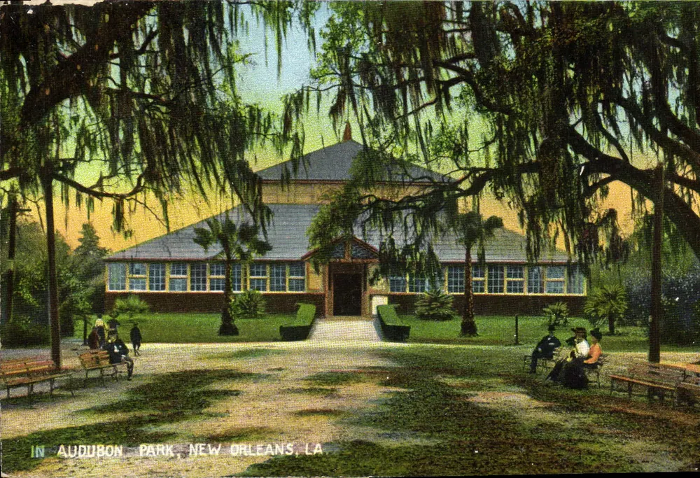 Parque Audubon — Nova Orleans, LA — Foto pela Rotograph Co. - Frente