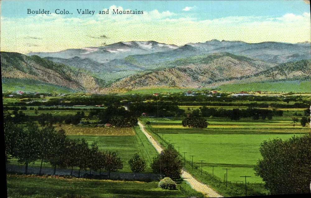 बॉल्डर, कोलो., घाटी और पर्वत — द ग्रीनमैन स्टोर्स, बॉल्डर, कोलो. - आगे