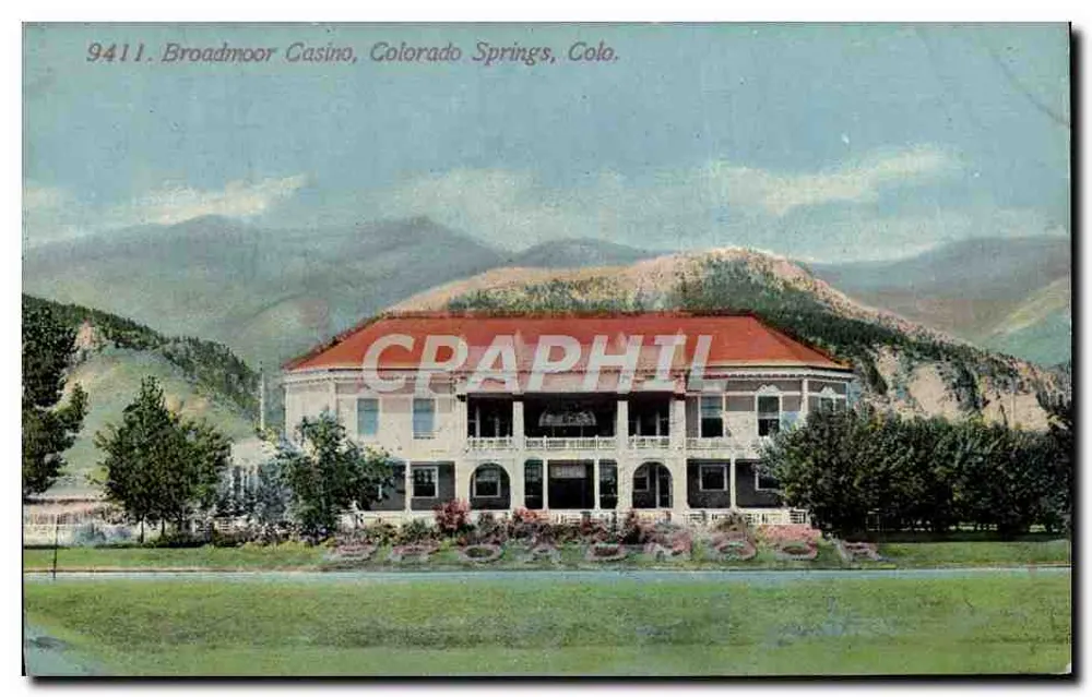 Broadmoor Casino, Colorado Springs, Colo. — Nr. 9411 — H.R. Schmidt & Co. - Vorderseite