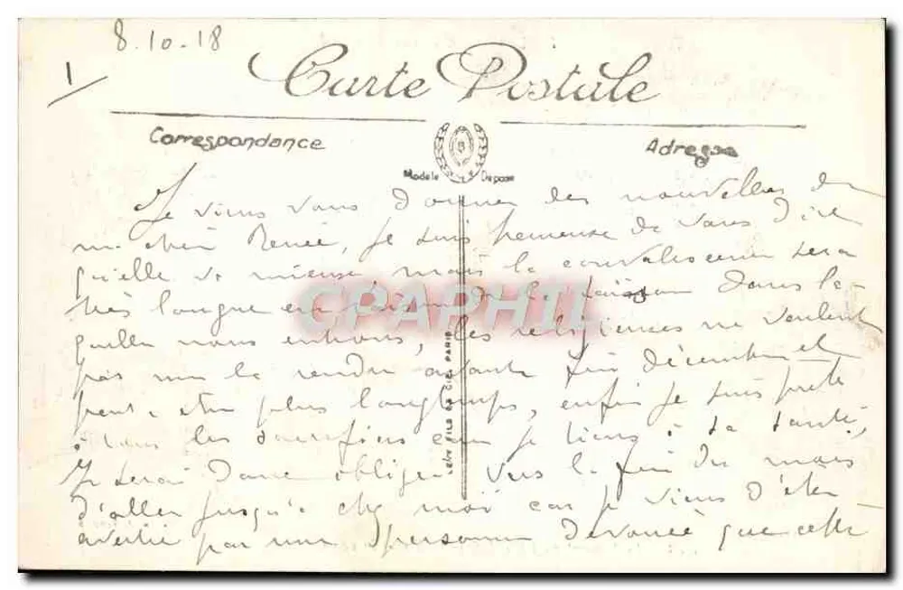 Der Gipfel des PUY DE DÔME unter Schnee — pittoreske Auvergne — Sèlrota n°578 - Rückseite