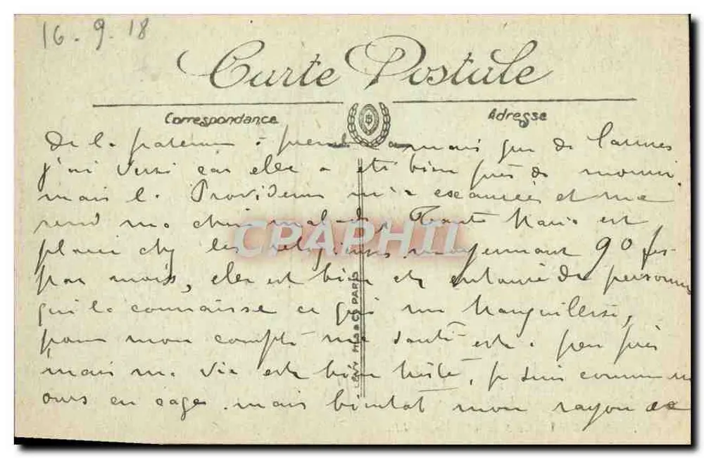 Riom — Igreja de São Amável — SELECTA - Verso