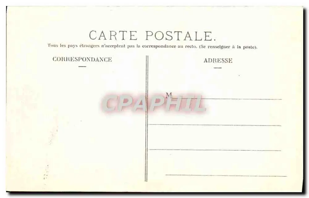 Ruínas do Castelo de Murols — Puy-de-Dôme — A. Hironquère, n°359 - Verso