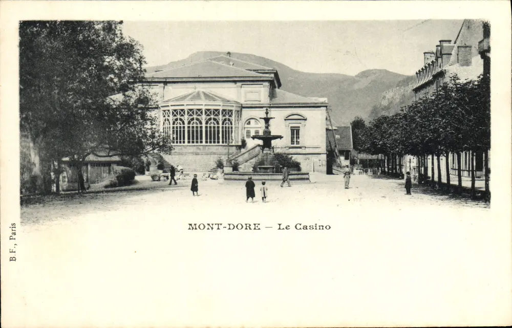Mont-Dore — O Casino — B.F. Paris - Frente