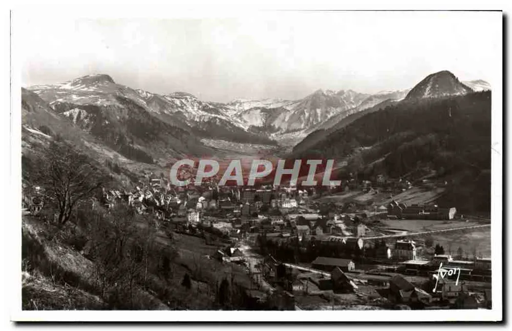 Le Mont-Dore (P.-de-D.) — Die Stadt und das Tal der Dordogne — Éditions d'Art 'YVON' Paris - Vorderseite
