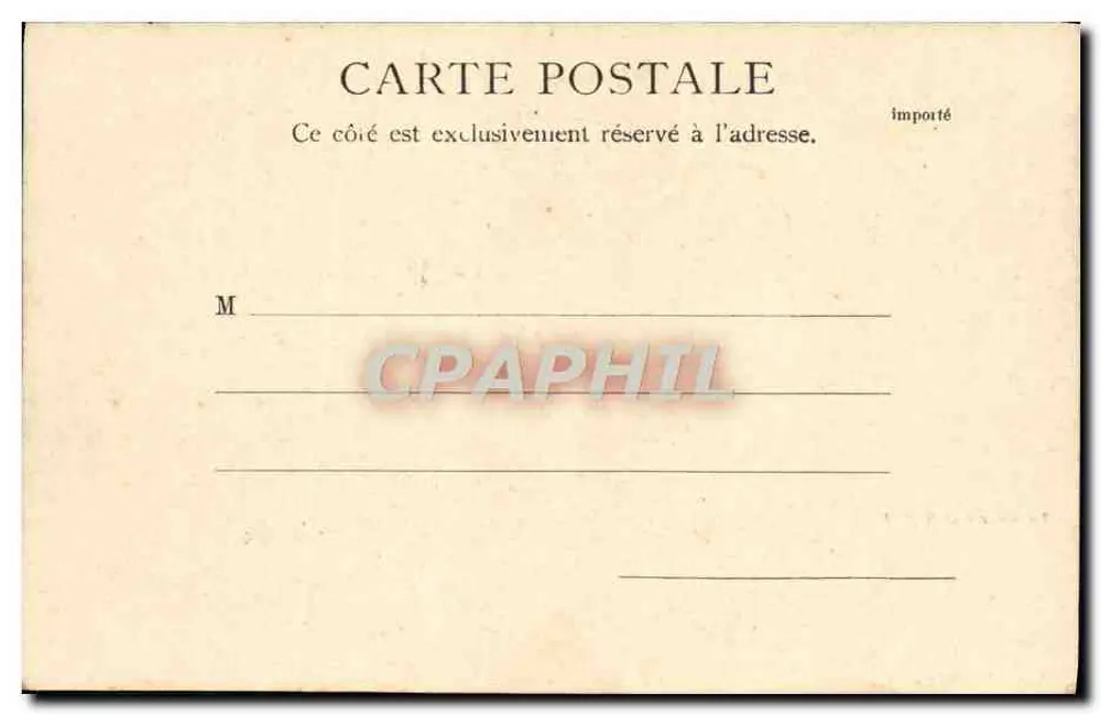 Bordeaux — A Bolsa e o porto — R.&J.D. 10465g - Verso