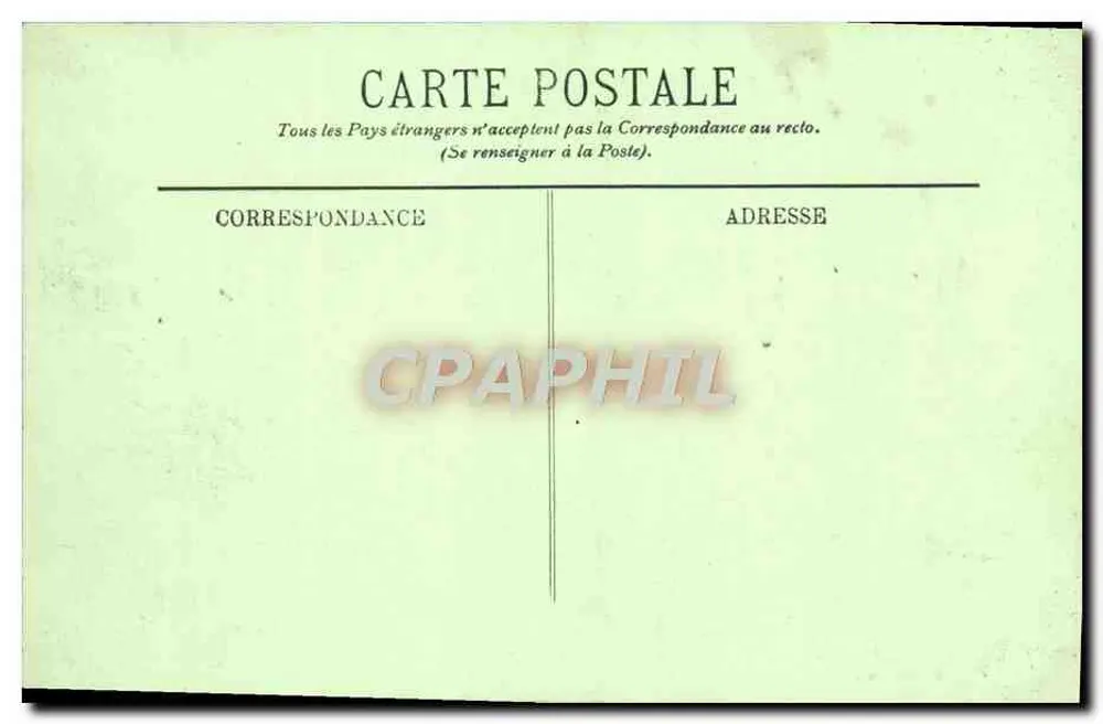 Clermont-Ferrand — Ruinen des Tempels des Merkur am Gipfel des Puy-de-Dôme — LL. n°82 - Rückseite