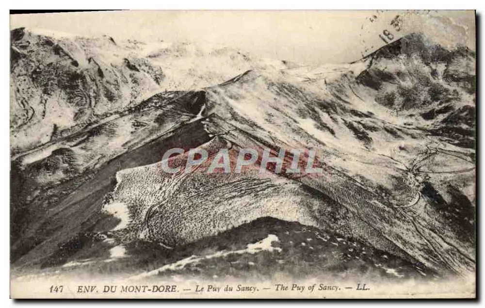 Env. do Mont-Dore — O Puy du Sancy — LL. — n° 147 - Frente