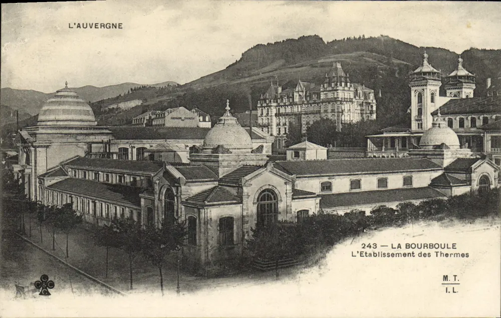 La Bourboule — Zespół Termalny — M.T. I.L. n°243 - Awers