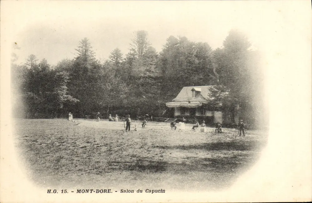 Mont-Dore - Salão do Capucino — H.G. 15 - Frente