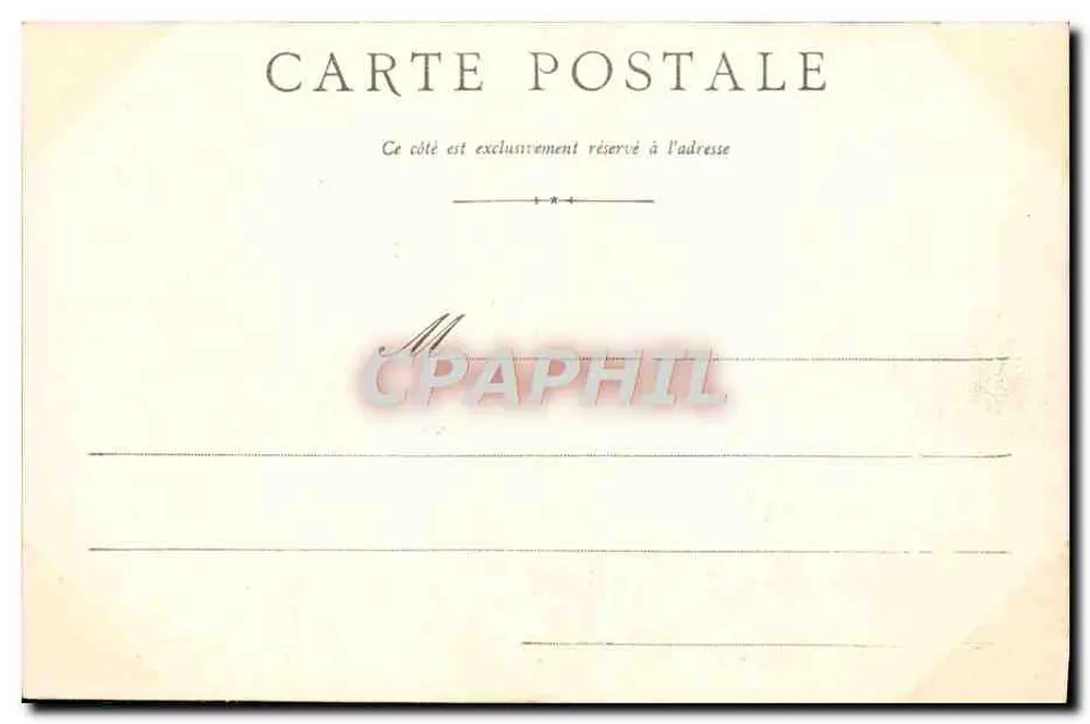 Mont-Dore - Salão do Capucino — H.G. 15 - Verso