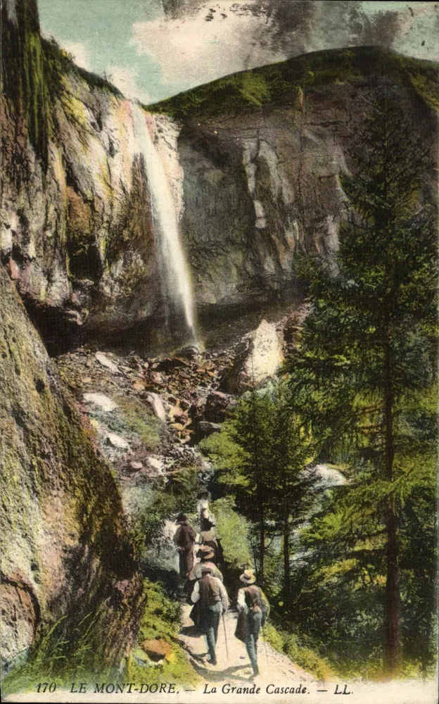 Le Mont-Dore — A Grande Cascata — LL. n° 170 - Frente