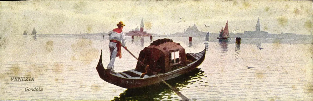 Veneza - Gôndola — STAMPE - Frente