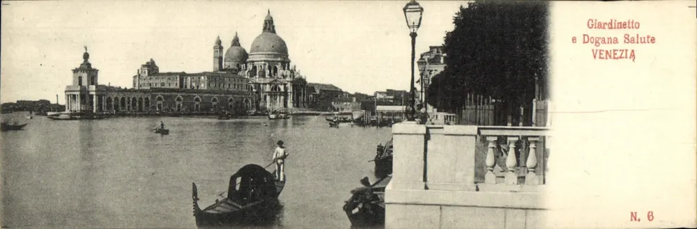 Giardinetto and Dogana Salute — Venetia — No. 6 - Front